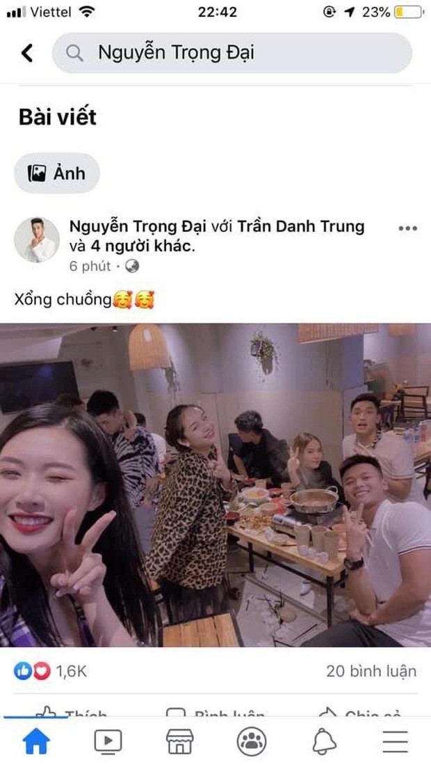 Sau rum beng voi Quang Hai, “co chu tiem nail” bi nghi hen ho Trong Dai?