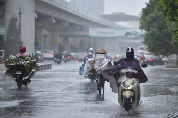 Thoi tiet hom nay 24/3: Mua dong lon tai dien, mien nui de phong sat lo