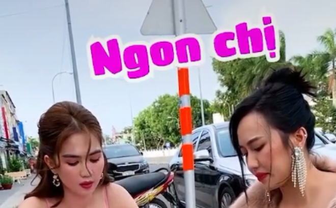 Nhin Ngoc Trinh va Dieu Nhi len do di an, dan tinh cuoi sac sua-Hinh-7