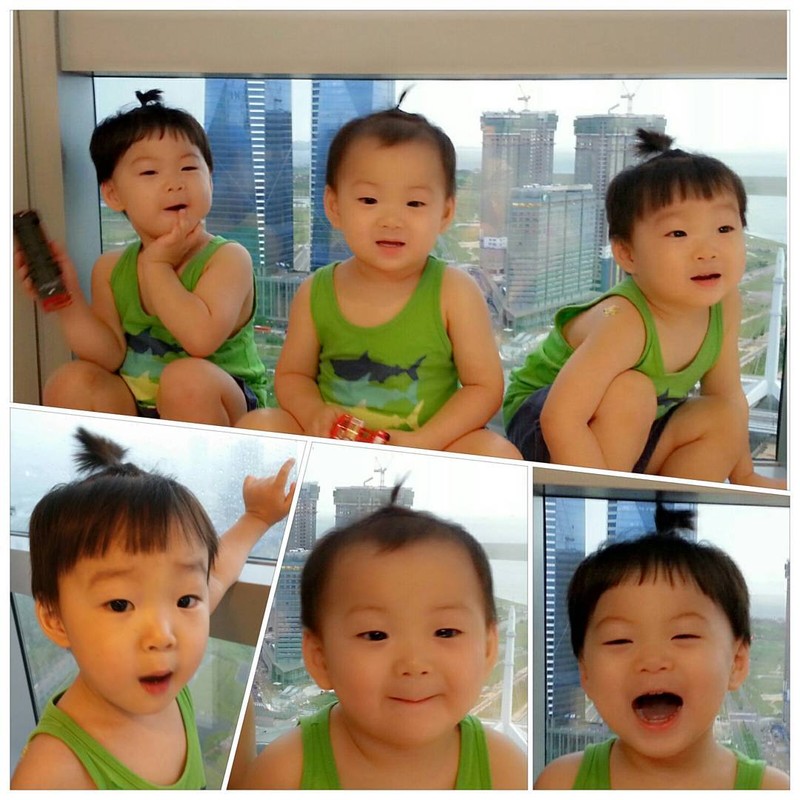 Ve ngoai sau day thi 3 anh em Deahan, Minguk, Manse gay bat ngo-Hinh-6