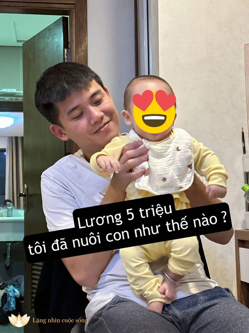 Vo chong luong 5 trieu chia se cach nuoi con day du sua ngoai