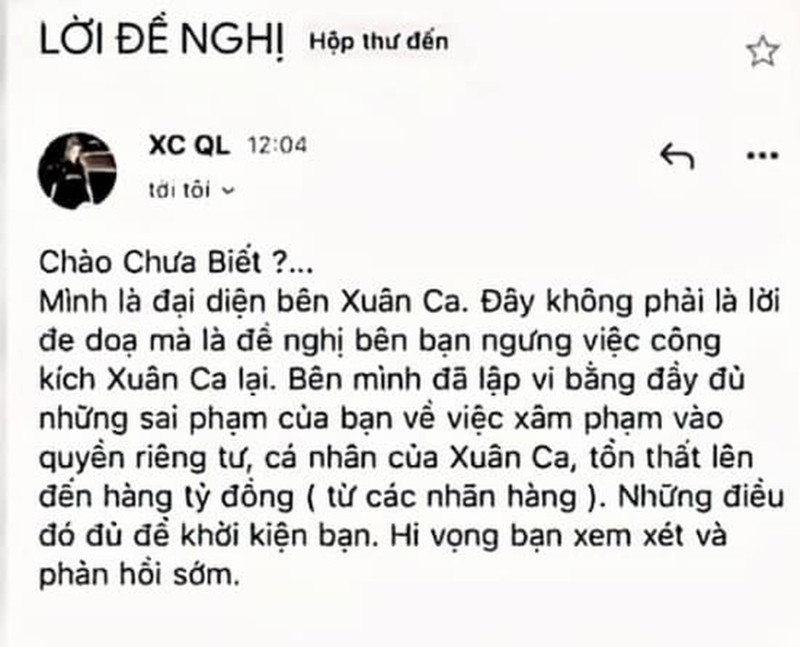 Xuan Ca len tieng ve “hon nham”, khang dinh khong than voi “chinh that”-Hinh-3