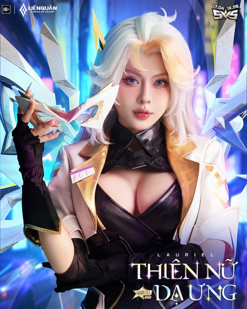 Cosplay tuong nu goi cam Lien Quan, Tiktoker khien anh em xit mau mui