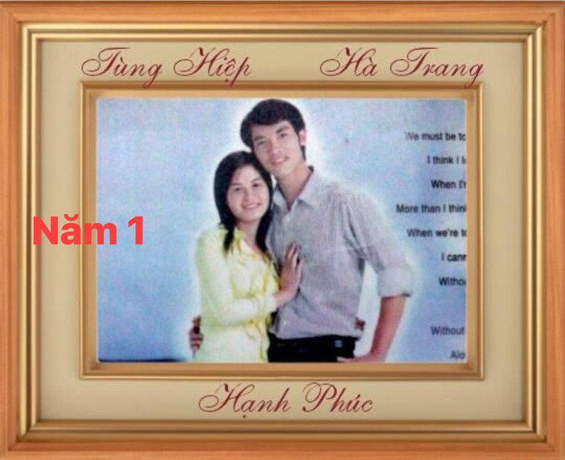 Loat anh goi gon 15 nam thanh xuan ben nhau cua cap vo chong