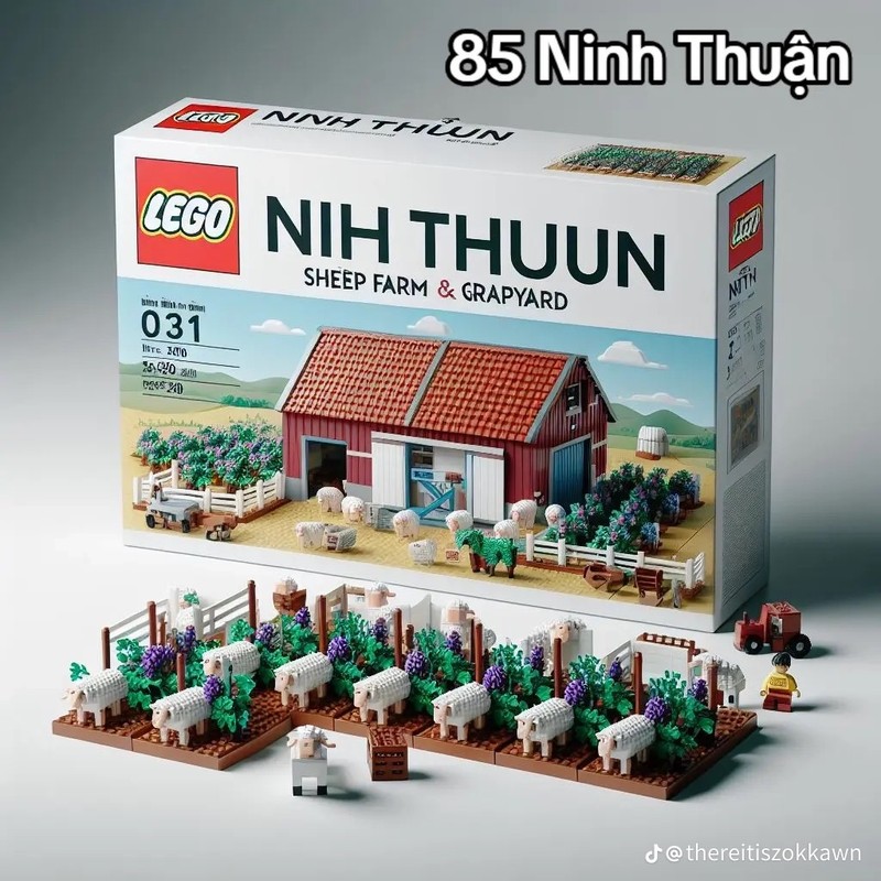 Mo hinh lego cac tinh thanh tao tu AI, Ninh Binh qua hung vi-Hinh-9