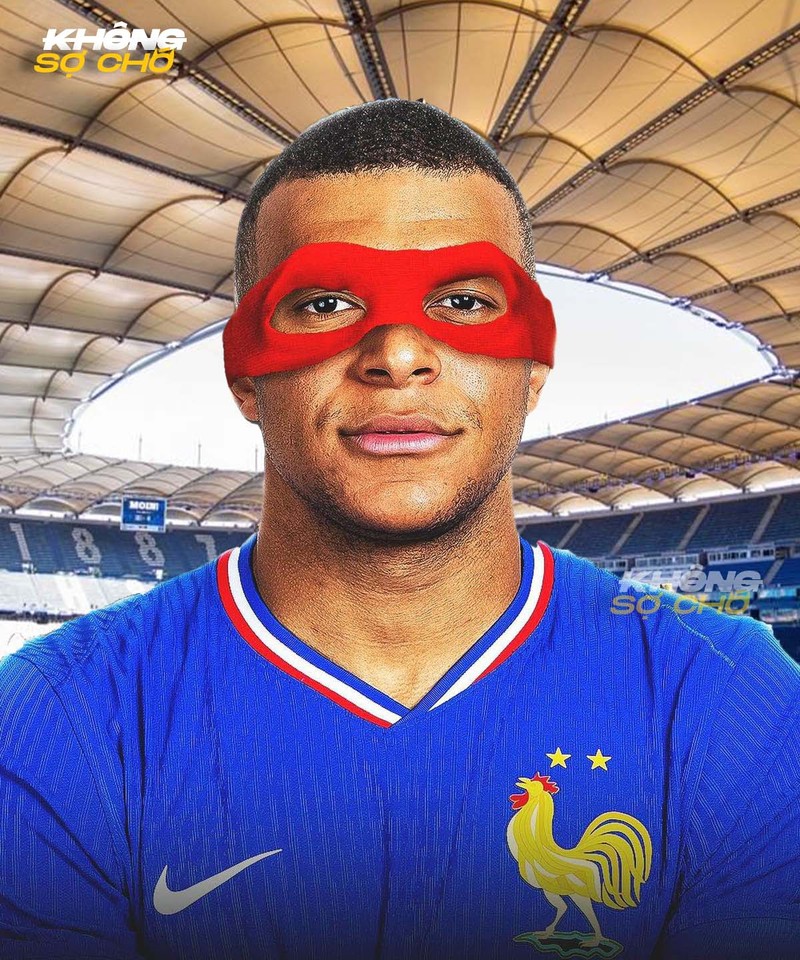 Hai huoc nhung chiec mat na fan lam cho Mbappe tai EURO 2024-Hinh-3