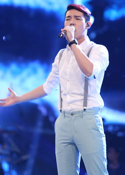 Hot boy co khuon mat ngay tho chia tay Vietnam Idol 2015-Hinh-2