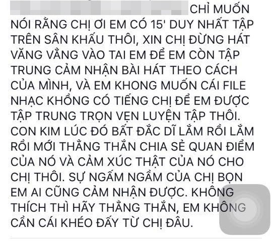 Thu Phuong lai bi hoc tro cu The Voice to 