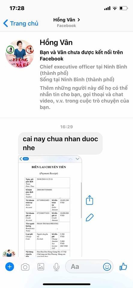 Buc xuc Facebook gia mao sao Viet keu goi ung ho Le Binh, Mai Phuong-Hinh-5