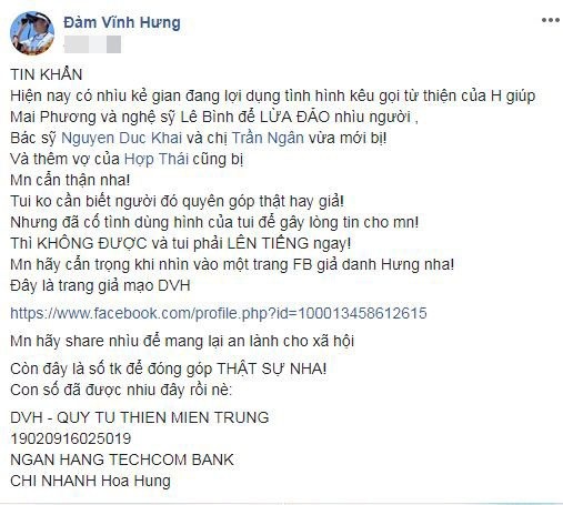 Buc xuc Facebook gia mao sao Viet keu goi ung ho Le Binh, Mai Phuong-Hinh-8