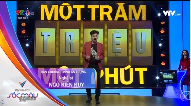Ngo Kien Huy lam MC duyen the nao ma doat giai VTV Awards?