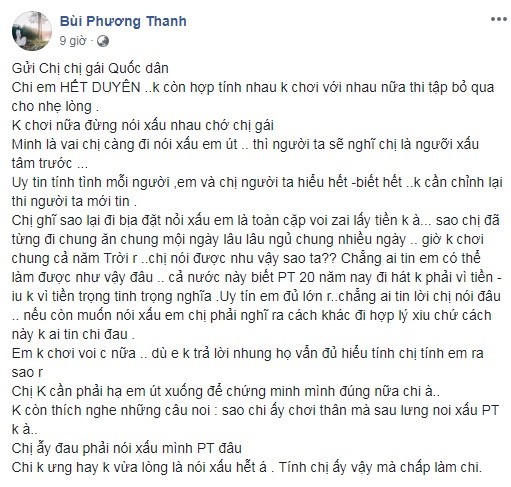 Sau vu chi quoc dan, Phuong Thanh: “Noi doi quen mom thanh gian tra“-Hinh-3