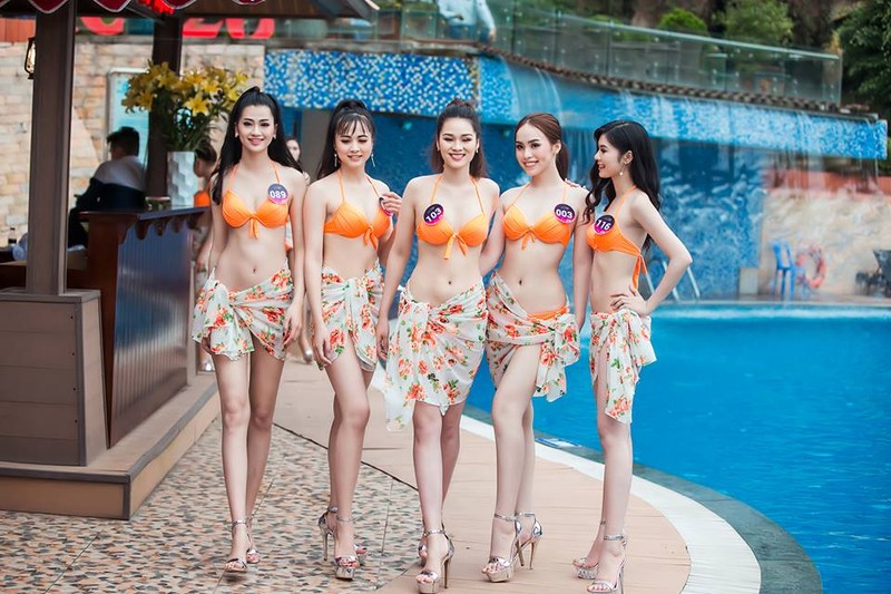 “Nguoi dep Kinh Bac 2019” khoe dang nuot, eo thon voi bikini-Hinh-2