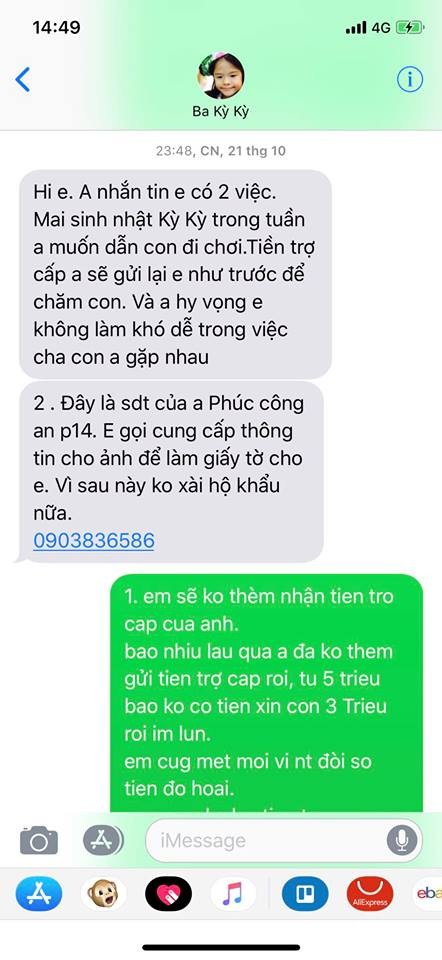 Vo cu Lam Vinh Hai to chong ky keo tien tro cap, Linh Chi phan ung-Hinh-6