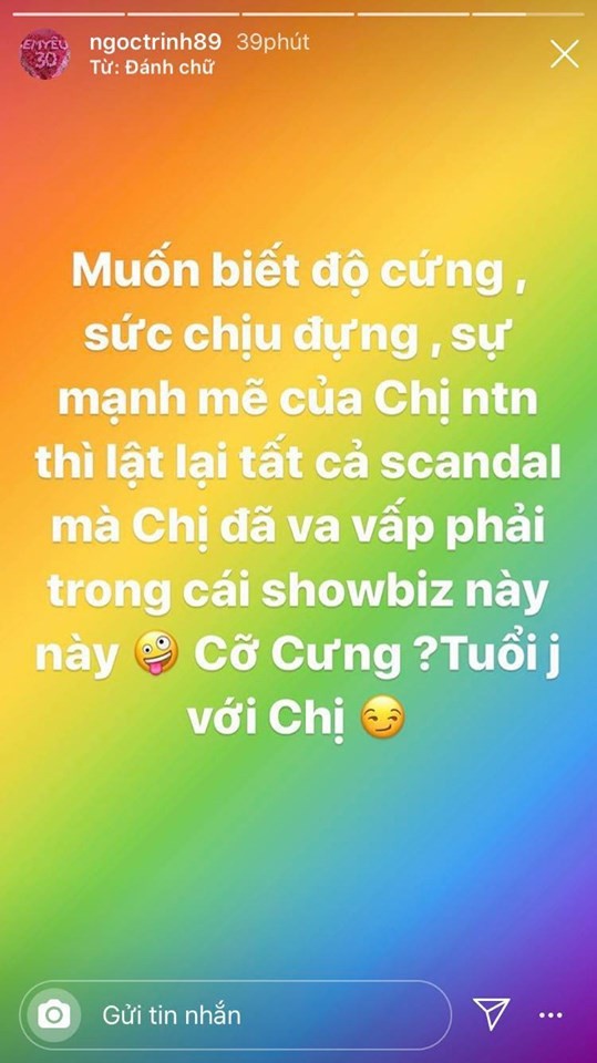 Dau chi cham mac ho, Ngoc Trinh cung chiu kho dang dan thach thuc-Hinh-2