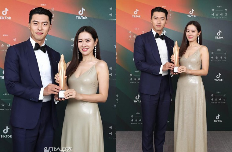 Son Ye Jin - Hyun Bin “tinh be binh” tai Baeksang Arts Awards 2020-Hinh-5