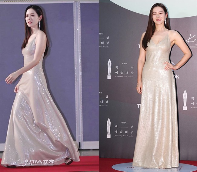 Soi vay hang hieu Son Ye Jin mac o le trao giai Baeksang Arts Awards-Hinh-6