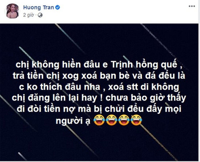 Dau chi Huong Tran, Hong Que “gay thu chuoc oan” voi loat sao Viet