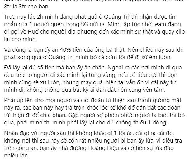 Thuy Tien “xu dep” mot nguoi phu nu an chan tien tu thien cua dan vung lu-Hinh-2