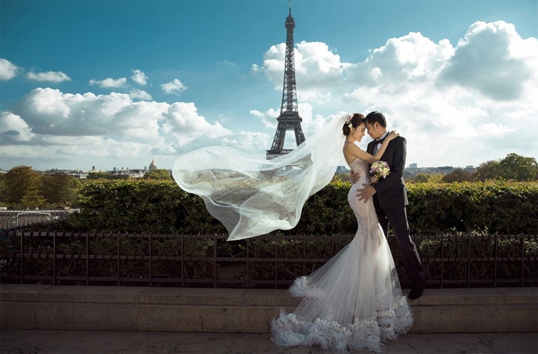 Vo chong Le Quyen dinh “loi nguyen” ly hon khi check-in o thap Eiffel?-Hinh-8
