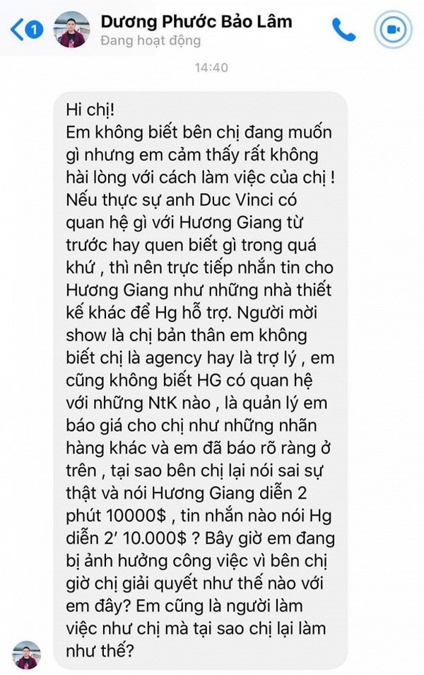 Lo cat-se cua Hoa hau Huong Giang, khong ngo qua 