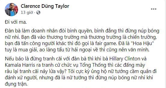 Dung Taylor “bat” Hoa hau Thu Hoai: “Tien khong mua duoc nhan cach”-Hinh-2