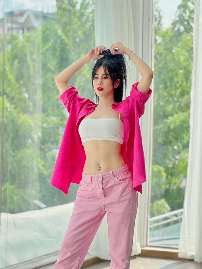 Hau song gio hon nhan, Diep Lam Anh ngay cang xinh dep-Hinh-7