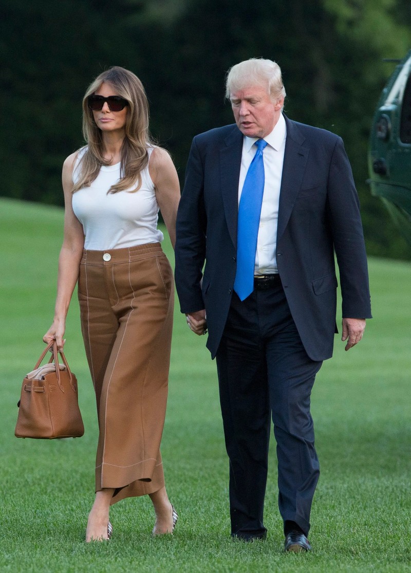 Ve dep tre trung cua ba Melania Trump o tuoi 54-Hinh-6