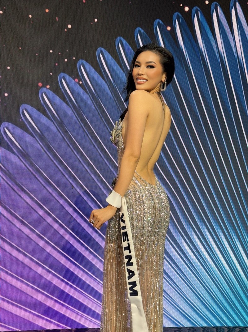 Ky Duyen len tieng khi dung chan o Top 30 Miss Universe 2024-Hinh-5