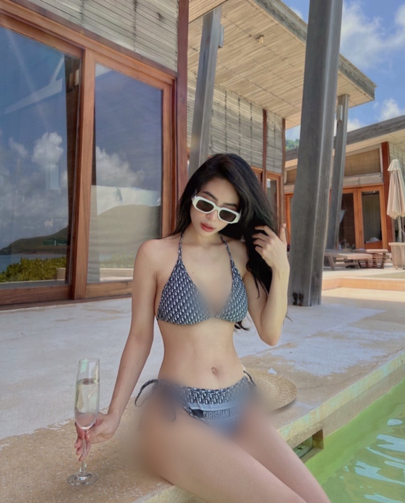 Ca nuong Kieu Anh cham dien bikini khoe hinh the gai hai con-Hinh-10