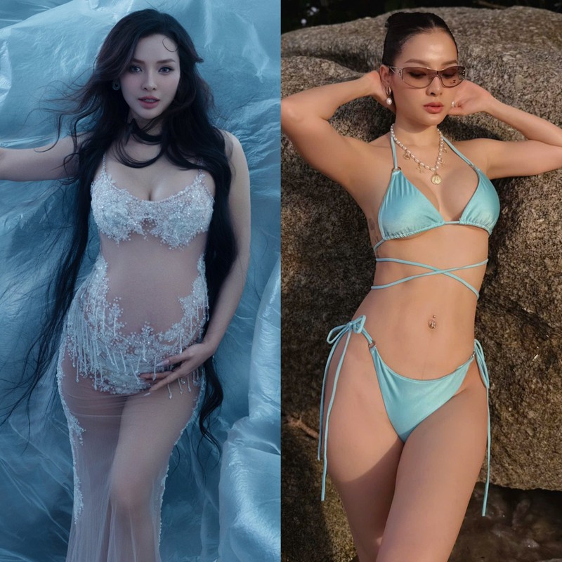 Hot face sao Viet: Do My Linh du lich cung chong o nuoc ngoai-Hinh-4