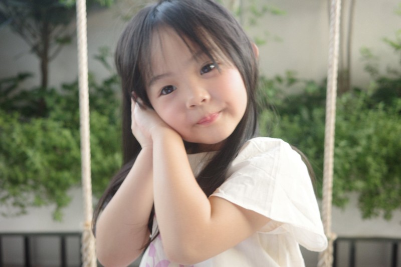 Con gai Dam Thu Trang hoa “my nhan nhi” voi toc mai thua-Hinh-5