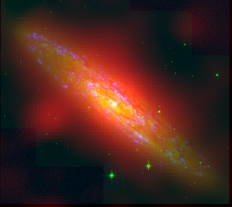 Phat hien nhieu hat xoay nang luong trong thien ha NGC 253