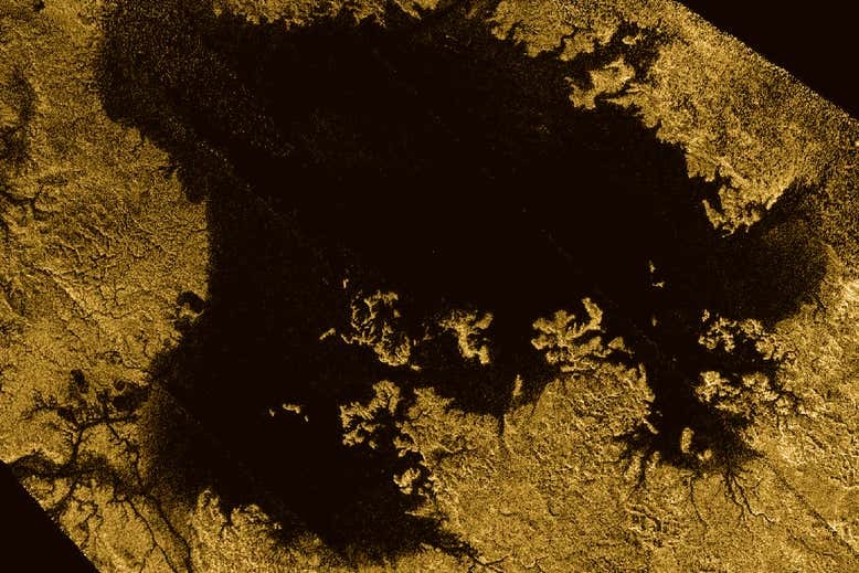 Bi an vu tru: Mat trang Titan, sao Tho co the giau cac ho chua khi metan