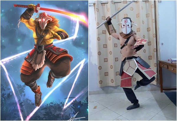 Cuoi bo man cosplay Dota 2 phien ban 