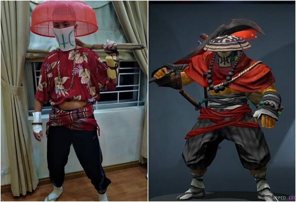 Cuoi bo man cosplay Dota 2 phien ban 