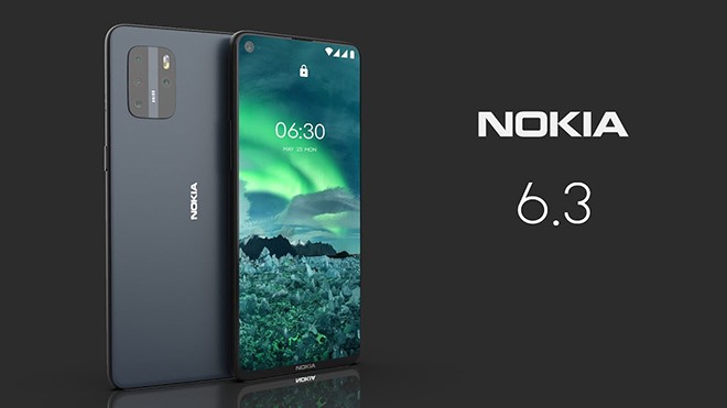“Lo hang” Nokia 6.3 su dung 4 camera