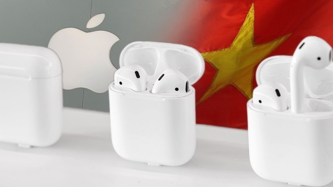 Viet Nam tu tay san xuat hang trieu tai nghe AirPods