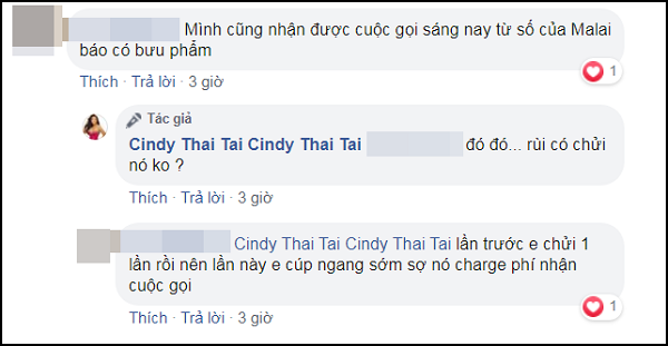 Cindy Thai Tai cong khai so dien thoai ke lua dao chuyen nghiep-Hinh-2