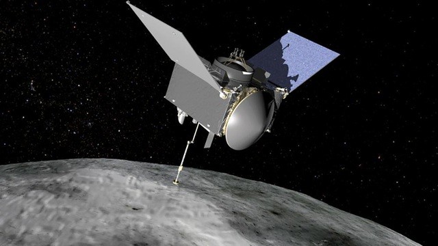 Tau NASA lay mau tieu hanh tinh Bennu mat... 5 giay-Hinh-7