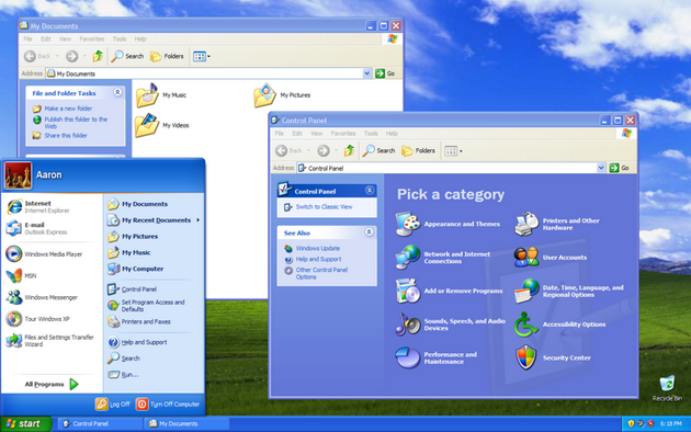 “Cai chet” cua huyen thoai Windows XP da dien ra em ai the nao?