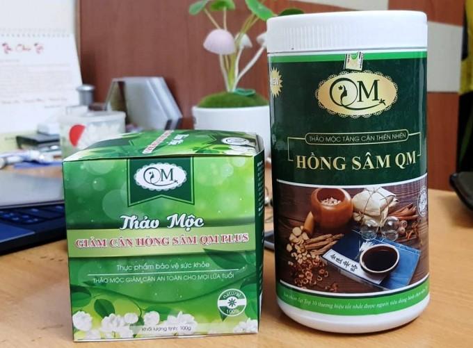 Vi sao san pham Hong Sam QM bi phat 50 trieu dong?