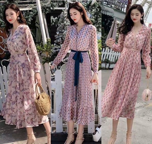 Những kiểu váy hoa cho nàng dạo phố - Báo An Giang Online
