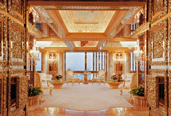 Loa mat voi Penthouse dat vang cua Tong thong My Donald Trump-Hinh-3