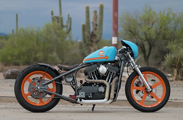 Harley Sportster 1200cc 2001 do cuc doc voi dan ao xi tin