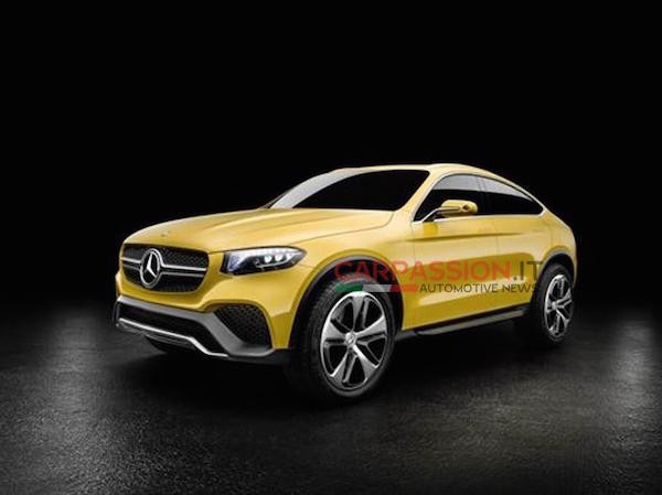 Mercedes GLC Coupe Concept lo loat hinh cuc nong