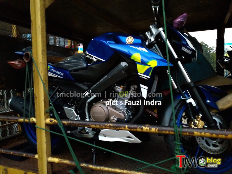 Yamaha bat ngo lo dien phien ban FZ150i MotoGP the he moi
