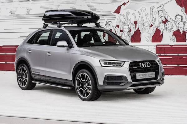 Audi Q3 ham ho, manh me hon nho goi trang tri off-road moi