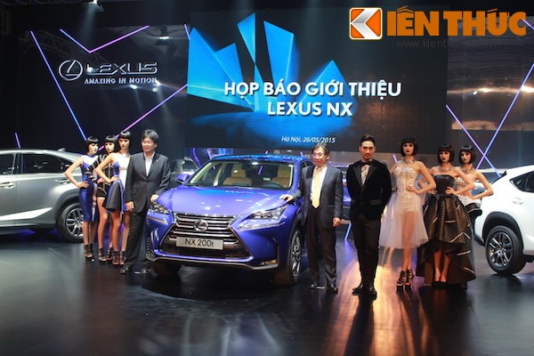 Lexus NX hoan toan moi chinh thuc “trinh lang” tai Viet Nam