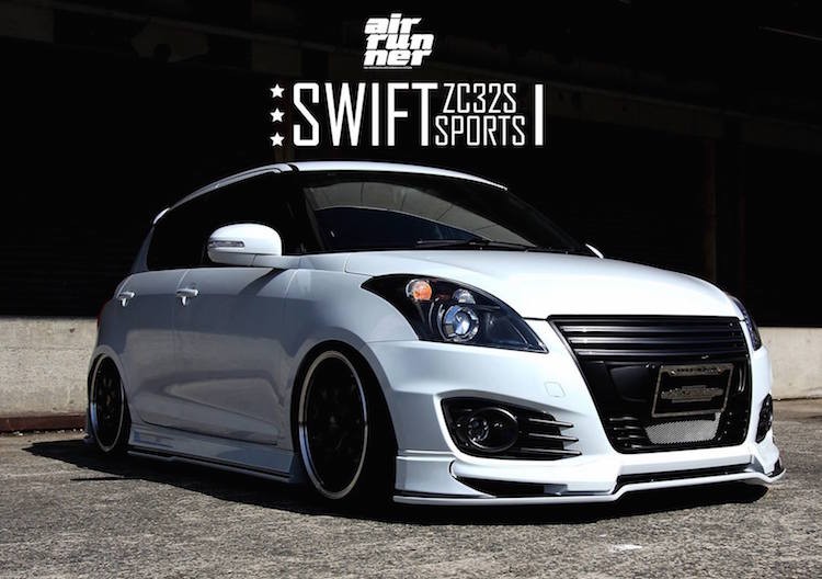 Suzuki Swift Sport “lot xac” nho “do choi” hang hieu